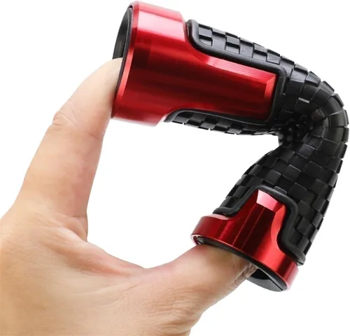 Vista 3 de Motocicleta para Ducati Scrambler 800 2017 2018 2019 2020 2021 2022 2023 extremos de la barra de mango CNC manillar de goma de gel manillar manos