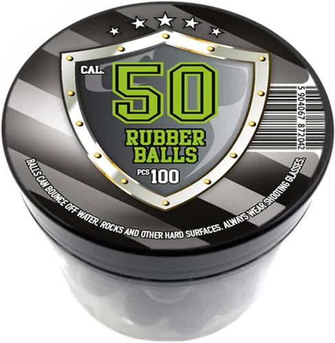 Vista 5 de 100 bolas de pintura Hard Rubber Balls reutilizables de alto impacto de alta calidad de 0.06 onzas para el hogar, entrenamiento de defensa personal