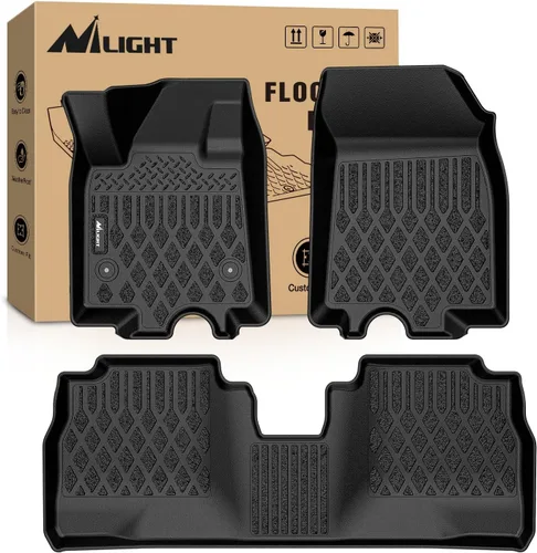 Vista 23 de Nilight Alfombrillas TPE para Chevy Silverado GMC Sierra Crew Cab 1500 2500 2500HD 3500HD 1999-2006, 2007 Silverado GMC Sierra Classic Body