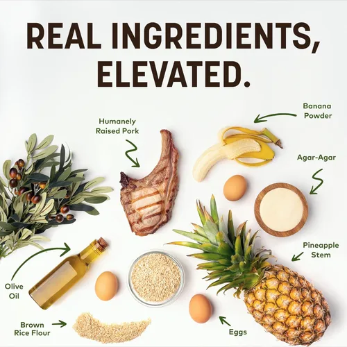 Vista 3 de Earth Animal No Hide - Palitos masticables grandes con sabor a cerdo natural sin cuero crudo para perros, palitos masticables de larga duración