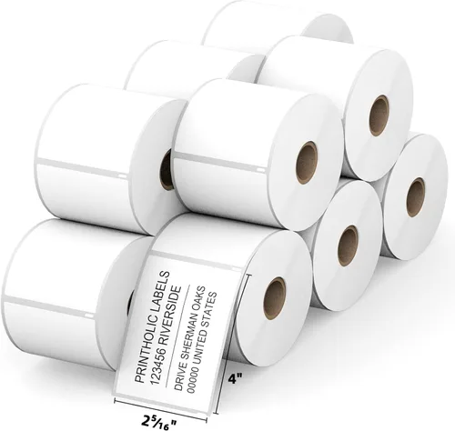 Vista 13 de Reemplazo de etiquetas térmicas directas compatibles para Dymo 30252 (1-1/8 pulgadas x 3-1/2 pulgadas), 24 rollos de etiquetas de dirección