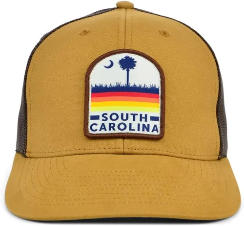 Vista 2 de Local Crowns Gorra con parche del estado de Carolina del Sur para hombre y mujer