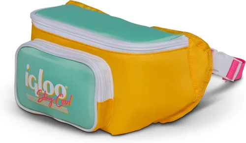Vista 12 de Igloo Riñonera Refrigeradora Retro Bolsa Cruzada Aislada Riñoneras de Viaje