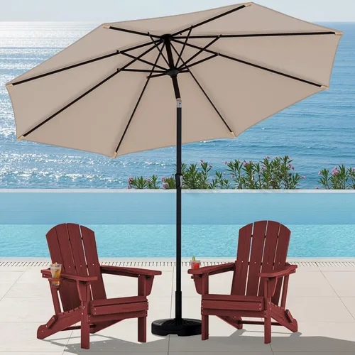 Vista 19 de SERWALL Silla Adirondack plegable, silla Adirondack para exteriores con soporte para tazas, silla Adirondack ajustable con 3 posiciones reclinables
