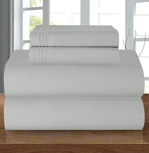 Vista 84 de Elegant Comfort - Juego de sábanas de microfibra de 1500 hilos de calidad hotelera prémium de 4 piezas - Resistente a arrugas, sábana bajera