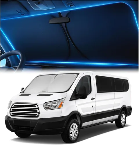 Vista 29 de Parasol para parabrisas para Tesla Model 3 y Model Y 2017-2026, innovadora tecnología sin paso de luz, recorte de espejo, bloquea el 99%