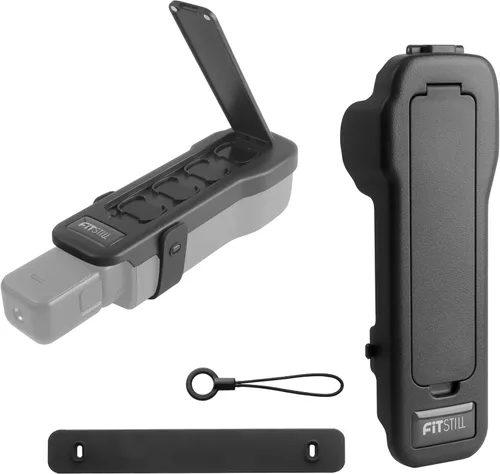 FitStill Funda protectora para DJI Osmo Pocket 3, protección completa/funda protectora original a juego, filtros ND de almacenamiento, con correa y