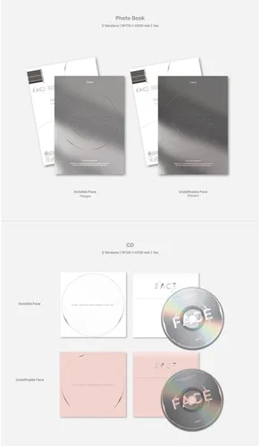 Vista 3 de Bts JIMIN - Cara 1er álbum en solitario Weverse Gift Ver. [Cara invisible estándar.]