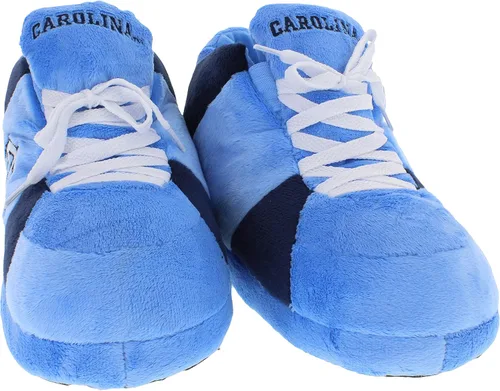 Vista 3 de Comfy Feet Pantuflas unisex para hombre, Carolina del Norte, Tar Heels, 4.5-6.5 de EE. UU