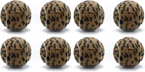 Vista 15 de Magicorange 4 pelotas de tenis precortadas para patas de muebles y protección del suelo, almohadillas de fieltro resistentes y duraderas