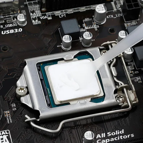 Vista 7 de G104 Pasta de grasa térmica blanca de tubo de 3.53 oz, pasta de disipador térmico compuesto térmico para enfriadores de CPU de PC, GPU LED PS4