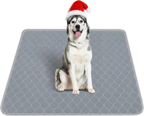 Vista 8 de 2 paquetes de almohadillas reutilizables para orina de cachorros de alta absorbencia lavables para perros, almohadillas reutilizables para orina que