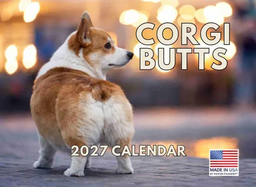 Vista 103 de Calendario Akita 2026 mensual de pared de 12 meses, fabricado en Estados Unidos