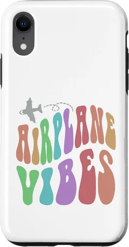 Vista 25 de Groovy Airplane Vibes Travel Mode Pilot Crew Retro Vacation Case for iPhone 16