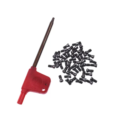 Vista 6 de HGC Tornillos Torx de acero de aleación M3.5x10 para reemplazar la herramienta de torno CNC de inserción de carburo 20pcs