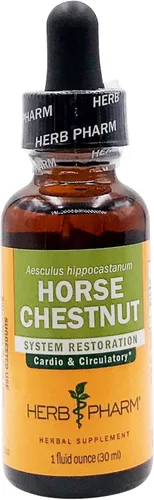 Vista 2 de Herb Pharm Extracto líquido para venas saludables y circulación, castaño de indias, 1 onza líquida