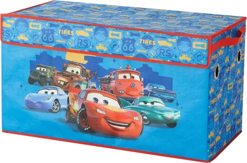 Vista 20 de Idea Nuova Disney Encanto - Baúl de almacenamiento plegable para juguetes de niños, duradero, con tapa
