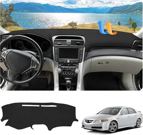 Vista 353 de FIILINES - Cubierta para tablero, accesorio para tablero de malla antideslizante, parasol sin reflejos y protector compatible con Toyota Tundra