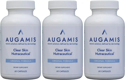 Vista 3 de Tratamiento hormonal para el acné para mujeres, sin DIM, (60 cápsulas, 485 mg) - Medicamentos para el acné sin DIM - Ayuda al acné nodular