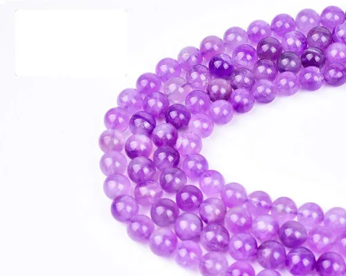 Vista 23 de Asingeloo Cuentas de piedra natural de lapislázuli para hacer joyas, manualidades hechas a mano (0.315 pulgadas, lapislázuli azul)