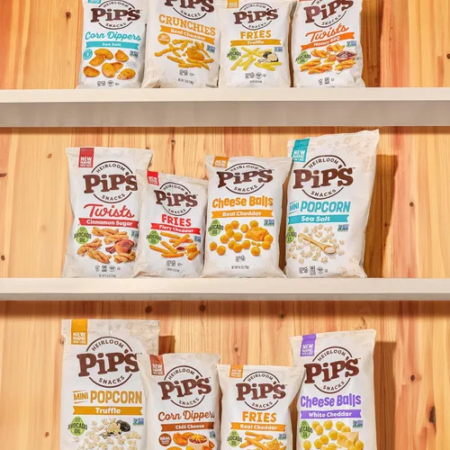 Vista 7 de Bolas de Queso Cheddar de Heirloom Pip's Snacks - Cheddar 1oz 24 unidades - Aperitivos Saludables, Aperitivos Sin Gluten, Paquetes de Aperitivos