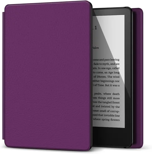 Vista 18 de TNP - Funda protectora con tapa para Kindle de 6 pulgadas, versión 2024 y 2022, delgada, ligera, inteligente, con función de apagado y encendido