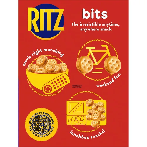 Vista 15 de RITZ Bits Galletas sándwich de mantequilla de maní, 8.8 onzas