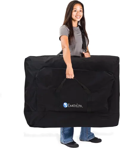Vista 6 de EARTHLITE Paquete de Mesa de Masaje Portátil Premium SPIRIT - Comodidad a Nivel de Spa, Acolchado de Lujo incl. Soporte Flex-Rest para Cara