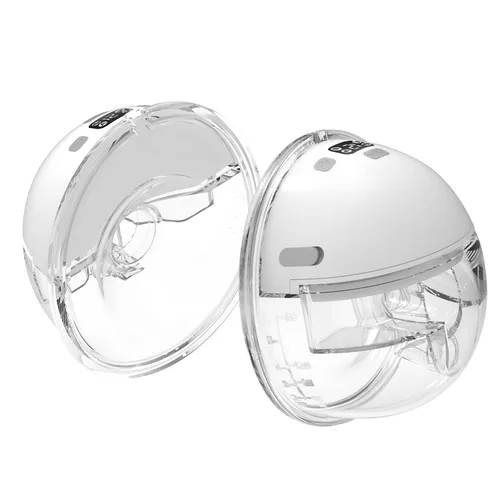Vista 8 de Extractor de leche eléctrico M5 - Bomba manos libres portátil con pantalla LED - 4 modos y 12 niveles - Portátil e inalámbrico - Brida suave
