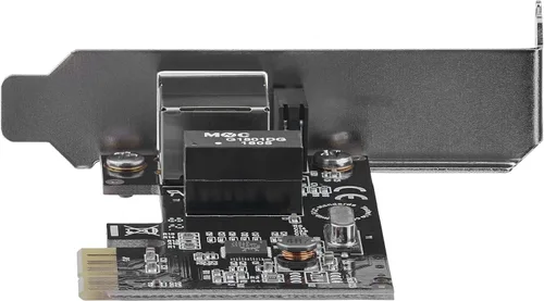 Vista 4 de StarTech.com Tarjeta de red PCIe de 1 puerto, perfil bajo, puerto RJ45, chipset Realtek RTL8111H, tarjeta de red Ethernet, tarjeta de red adaptador