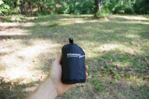 Vista 3 de wisemen Outdoors - Almohada inflable ultraligera para viajes, campamento, mochileros. Compresible. (1 paquete) (paquete de 1)