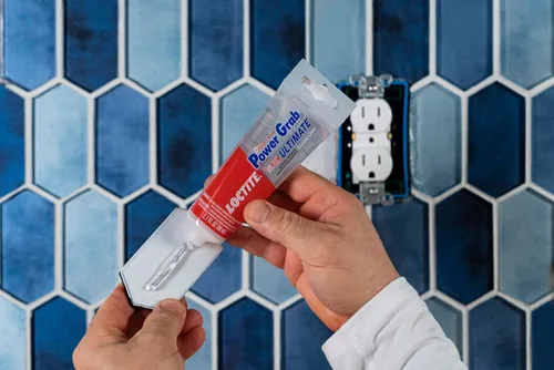 Vista 15 de Loctite Power Grab Ultimate - Adhesivo de construcción transparente, cartucho de 9 onzas líquidas, 1 paquete, pegamento de construcción versátil