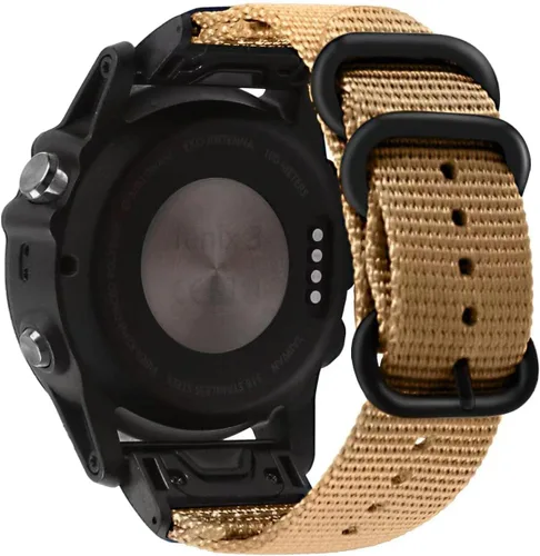 Vista 2 de Correa de reloj compatible con Garmin Fenix tactix 5X 6X 7X 7 Pro/5x Plus 6x Pro/Fenix 3 3hr/Descent Mk2i Mk2 Mk1/D2 Delta Px/Tactix Delta/Enduro