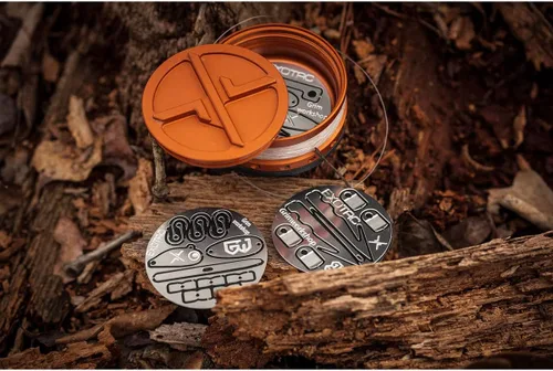 Vista 3 de Exotac ReelKIT - Insertos apilables para herramientas de supervivencia, transforma tu carrete de bolsillo xREEL en un kit de adquisición
