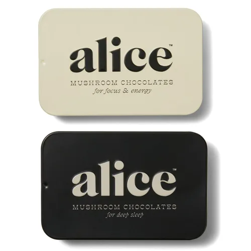Vista 19 de Alice Mushrooms Brainstorm Chocolates de Hongos Bocados Energéticos para Concentración, Claridad y Función Cognitiva Melena de León, Hongos