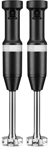 Vista 7 de KitchenAid Batidora de mano con cable de velocidad variable KHBV53, negro mate