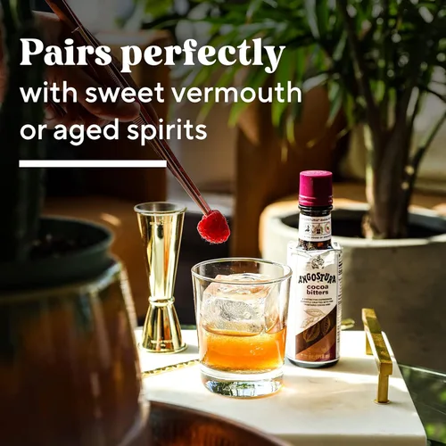 Vista 8 de ANGOSTURA Bíter de cacao, amargos de cóctel para mixólogos profesionales y caseros, certificado Kosher, sin sodio, 4 onzas líquidas