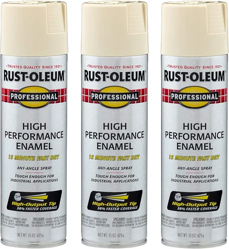 Vista 56 de Rust-Oleum 7515838 Pintura en aerosol de esmalte profesional de alto rendimiento, 14 onzas, aluminio