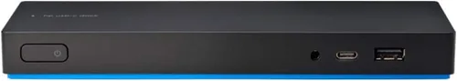 Vista 2 de HP Base USB-C G4 - Estación de acoplamiento - HDMI, 2 x DP - para Chromebook 14 G5, Elitebook 830 G5, 840 G5 y más (renovado)