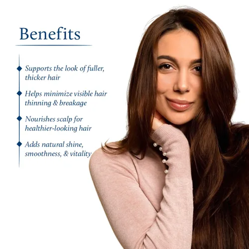Vista 5 de Blue Nectar Suero para el crecimiento del cabello con aceite de romero para el crecimiento del cabello Aerosol tónico ayurvédico para el cabello
