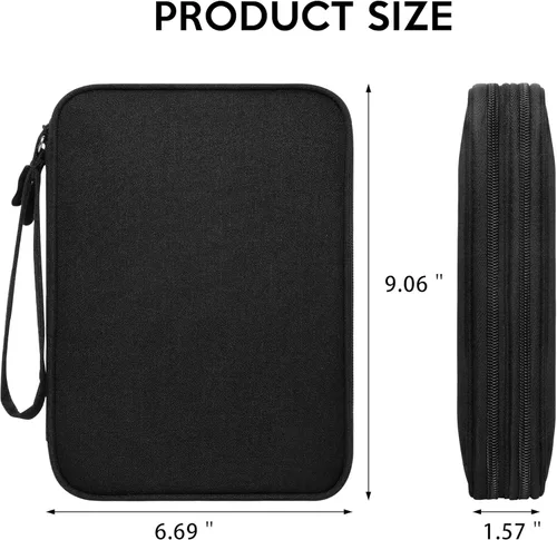 Vista 2 de CILLA Organizador de Electrónica para Viajes, Estuche Organizador de Cables de Viaje, Bolsa Compacta de Accesorios Electrónicos para Cable, Cordón