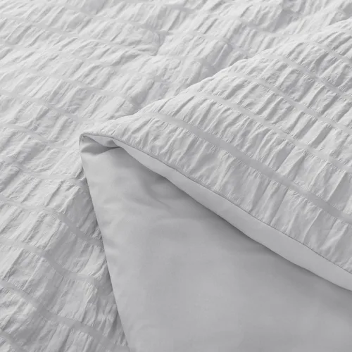 Vista 8 de AveLom - Juego de edredón de sirsaca, individual/individual XL (68 x 90 pulgadas), 2 piezas - 100% microfibra suave ligera, juego de edredón con 1