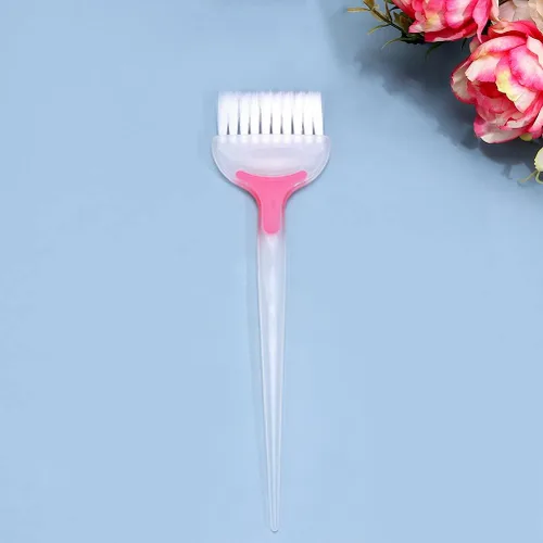 Vista 3 de Beaupretty Cepillo y peine para teñir el cabello con precisión y resaltar el cabello, herramienta profesional de salón de belleza de 8.85 pulgadas