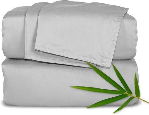 Vista 20 de Pure Bamboo Sábanas Twin, Juego de Sábanas de Cama de Viscosa 100% Orgánica Genuina Derivada de Bambú, Lujosamente Suaves y Refrescantes, Doble