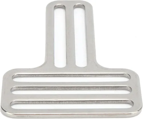 Vista 8 de VGEBY Cinturón de peso de buceo, pesas de acero inoxidable para buceo, cinturón de peso, hebilla en T, tapón de cincha de peso ajustable