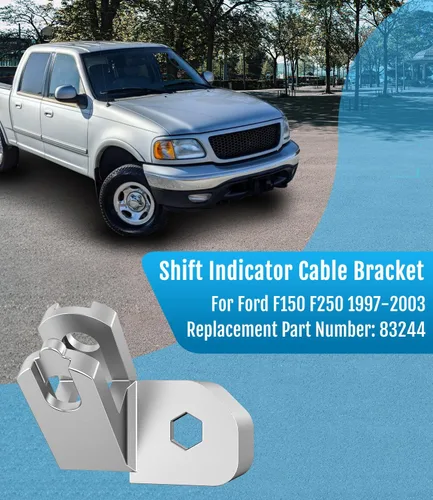 Vista 7 de Soporte de cable indicador de cambio para Ford F150 F250 1997-2003 Sustituye 83244 Aluminio Transmisión Automática Soporte de Cable Indicador