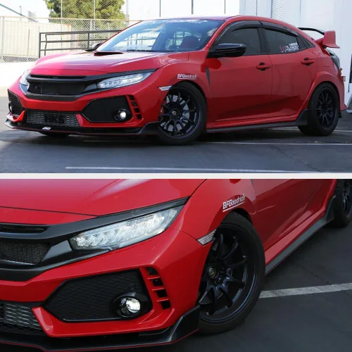 Vista 7 de VIPMOTOZ [Switchback + señal de giro secuencial] Luz de señal de giro LED blanca y ámbar con lente ahumada frontal para Honda Civic, lado