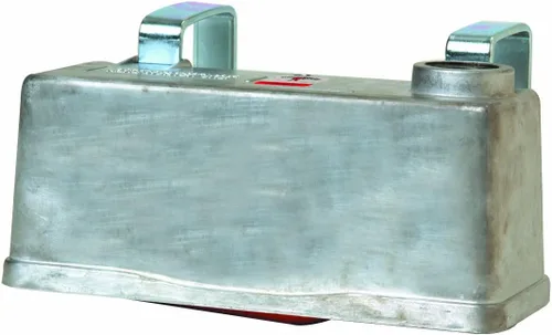 Vista 3 de Little Giant® Trough-O-Matic® Válvula flotante para tanque de agua Tanque de riego con carcasa de aluminio y soportes de expansión Fabricado