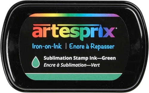 Vista 16 de Artesprix Almohadilla de tinta de sublimación para manualidades, estampado y pintura, color negro