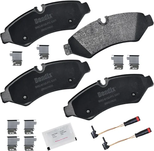 Vista 165 de Pastillas de Freno Traseras Cerámicas Bendix Priority1 CFC1510 para INFINITI QX56 2013-2011, QX80 2024-2014, Nissan Armada 2023-2017